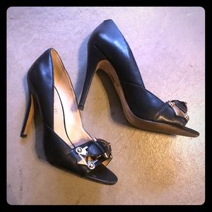 Aldo Black Leather Pumps - Sz 7